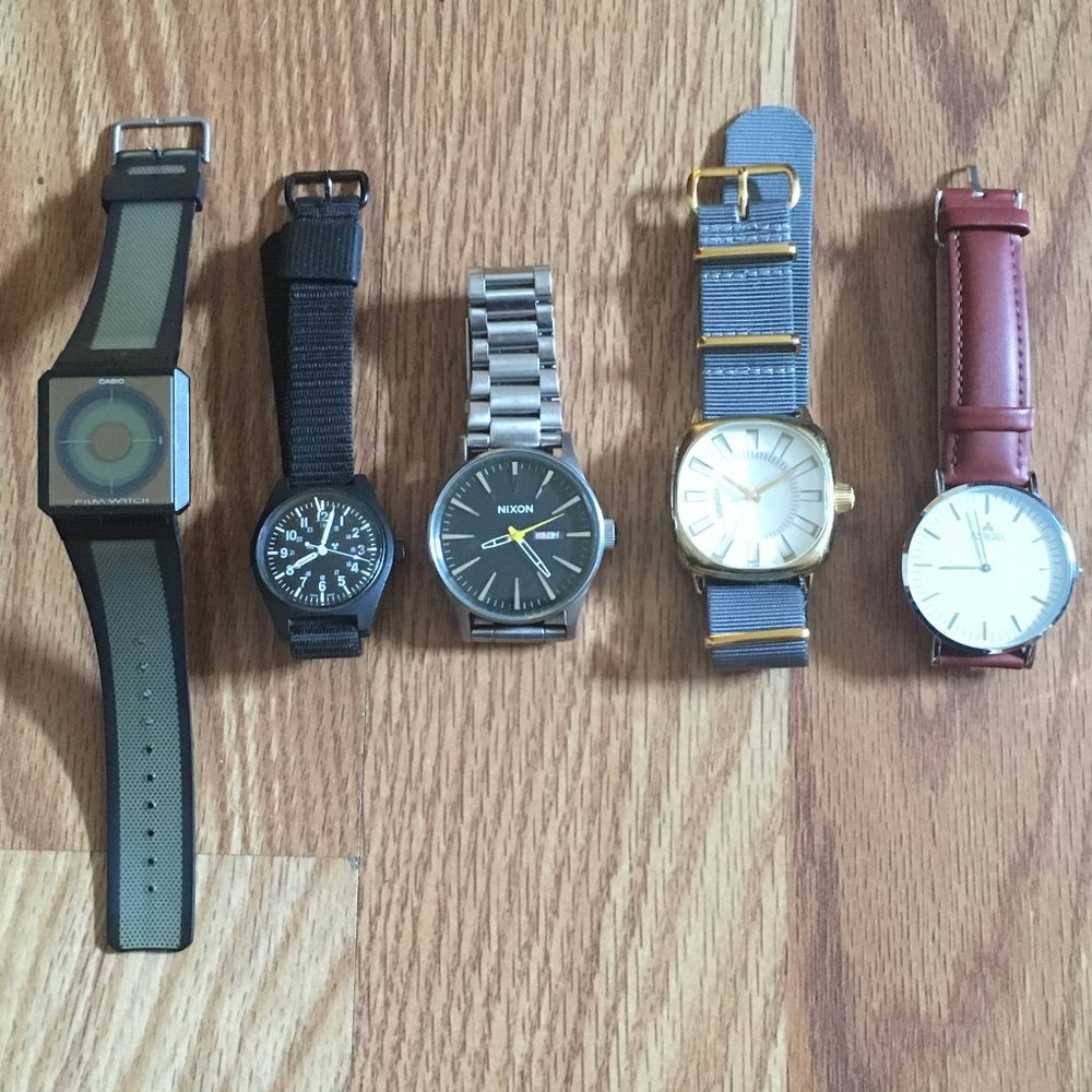 5 Vintage Watch Lot